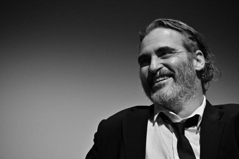Smiling Joaquin Phoenix Smiling Joaquin Phoenix