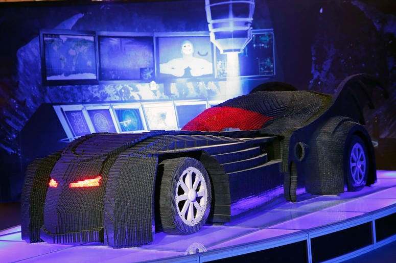 Giant LEGO Batmobile Giant LEGO Batmobile