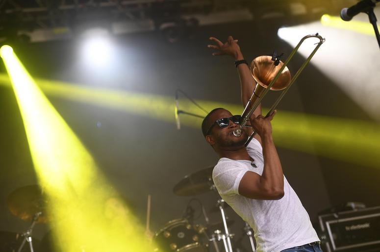 Trombone Shorty & Orleans Avenue at the Bonnaroo Music and Arts Festival