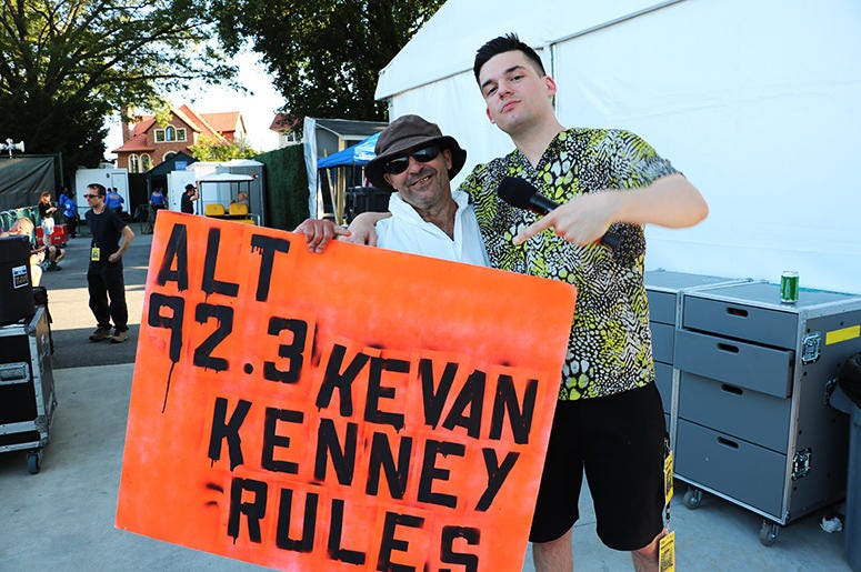 Kevan Kenney & Eric the Good News Guardian