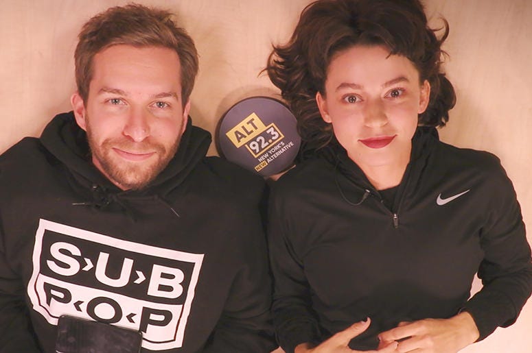 Bryce and Meg Myers at ALT 92.3