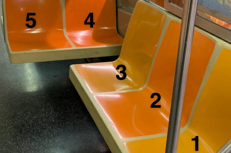subway seats