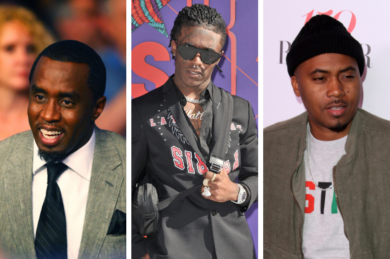 Sean "Diddy" Combs, Lil Uzi Vert, Nas Sean "Diddy" Combs, Lil Uzi Vert, Nas