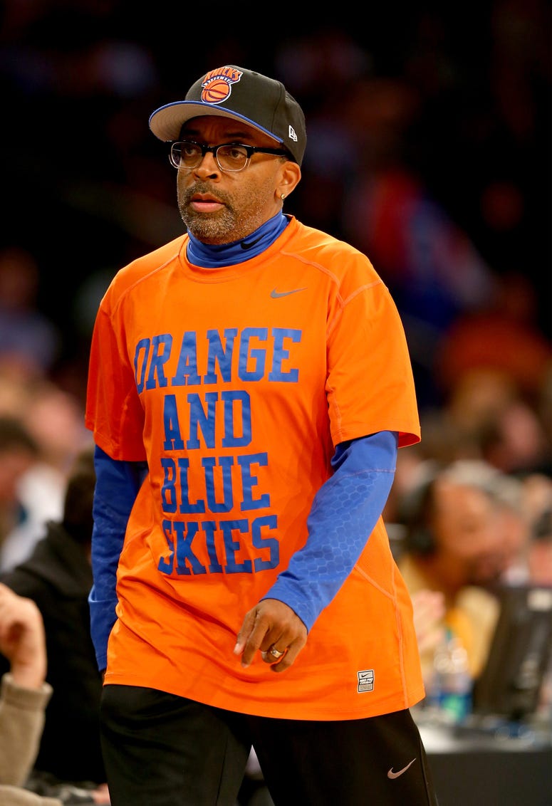 Spike Lee in the Garden