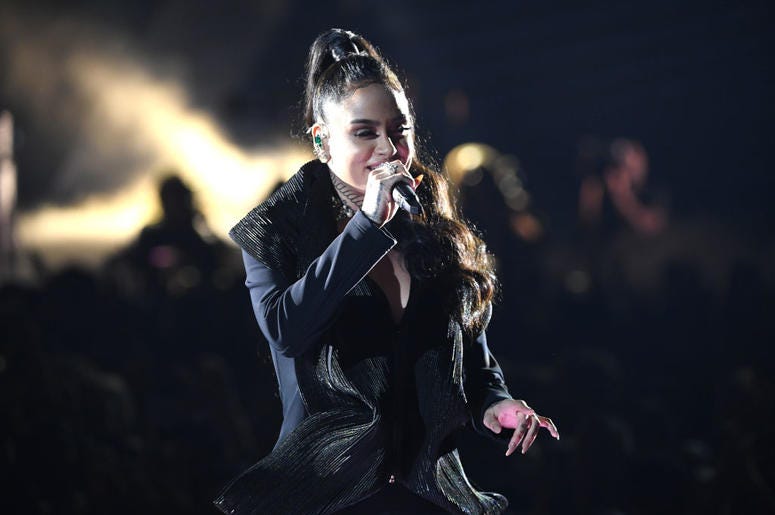 Kehlani performs onstage during the 2018 iHeartRadio Music Awards which broadcasted live on TBS, TNT, and truTV at The Forum on March 11, 2018 in Inglewood, California Kehlani performs onstage during the 2018 iHeartRadio Music Awards which broadcasted live on TBS, TNT, and truTV at The Forum on March 11, 2018 in Inglewood, California