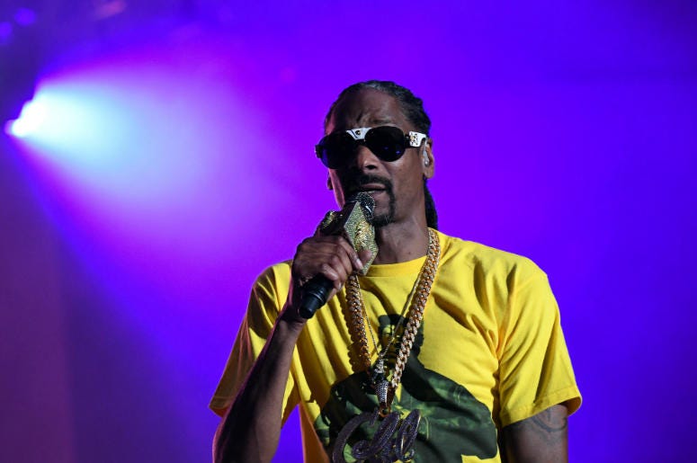 Snoop Dogg performs at the SunFest Music Festival. Snoop Dogg performs at the SunFest Music Festival.