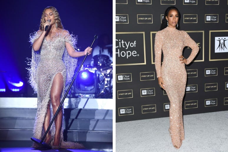 Beyonce and Kelly Rowland Beyonce and Kelly Rowland