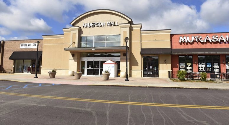 The Anderson Mall during the coronavirus pandemic