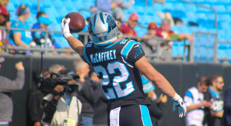 Running back Christian McCaffrey