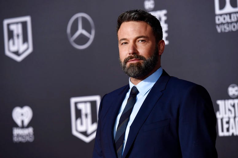 n this Nov. 13, 2017 file photo, Ben Affleck, a cast member in "Justice League," poses at the premiere of the film at the Dolby Theatre in Los Angeles. DO NOT USE