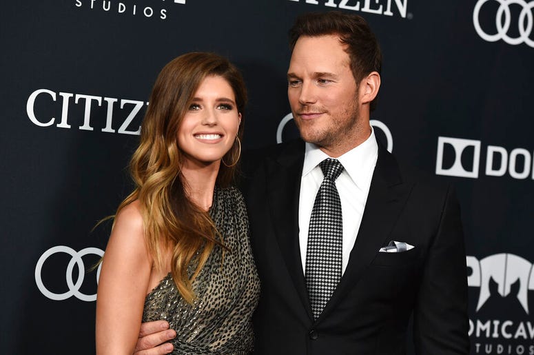 atherine Schwarzenegger, left, and Chris Pratt atherine Schwarzenegger, left, and Chris Pratt