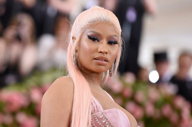 Nicki Minaj attends The 2019 Met Gala Nicki Minaj attends The 2019 Met Gala