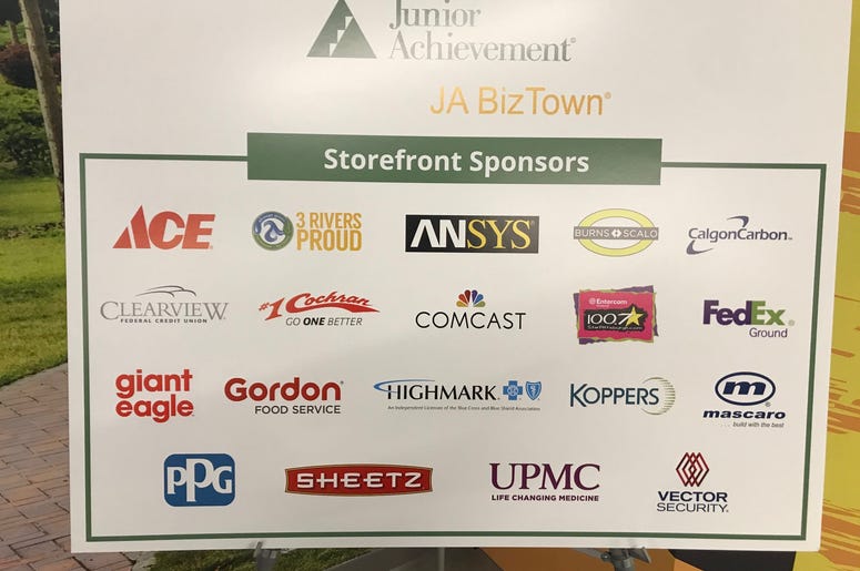 All the businesses in BizTown All the businesses in BizTown