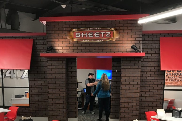 Sheetz's storefront Sheetz's storefront