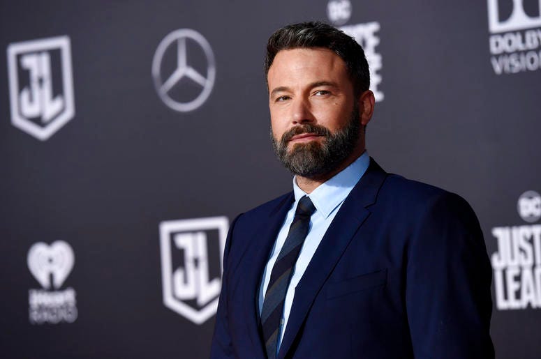 n this Nov. 13, 2017 file photo, Ben Affleck, a cast member in "Justice League," poses at the premiere of the film at the Dolby Theatre in Los Angeles. DO NOT USE