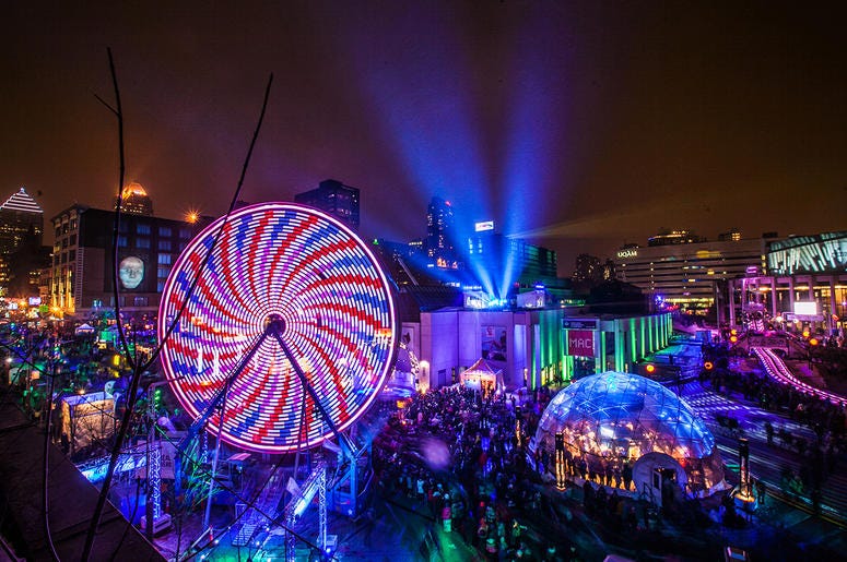 MONTRÉAL EN LUMIÈRE MONTRÉAL EN LUMIÈRE