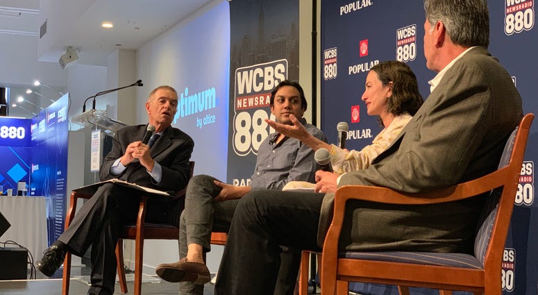 Special guests Fashion Icon Cynthia Rowley, Eric Kinariwala, founder of Capsule, and Peter Madonia, who runs the family-owned Madonia Bakery were moderated by WCBS’s Joe Connolly. Small Business Breakfast 2019