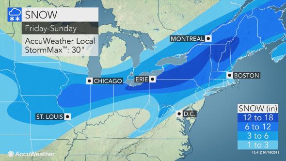 More snow is possible Saturday night. Winter storm