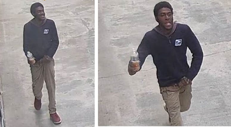 The suspect. Urine attack suspect new video
