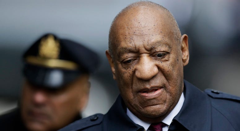 Bill Cosby arrives for his sexual assault trial, Wednesday, April 25, 2018, at the Montgomery County Courthouse in Norristown, Pa. Bill Cosby