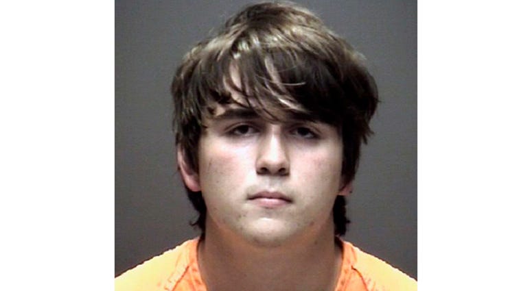 This photo provided by the Galveston County Sheriff's Office shows Dimitrios Pagourtzis, who law enforcement officials took into custody Friday, May 18, 2018, and identified as the suspect in the deadly school shooting in Santa Fe, Texas, near Houston. Dimitrios Pagourtzis