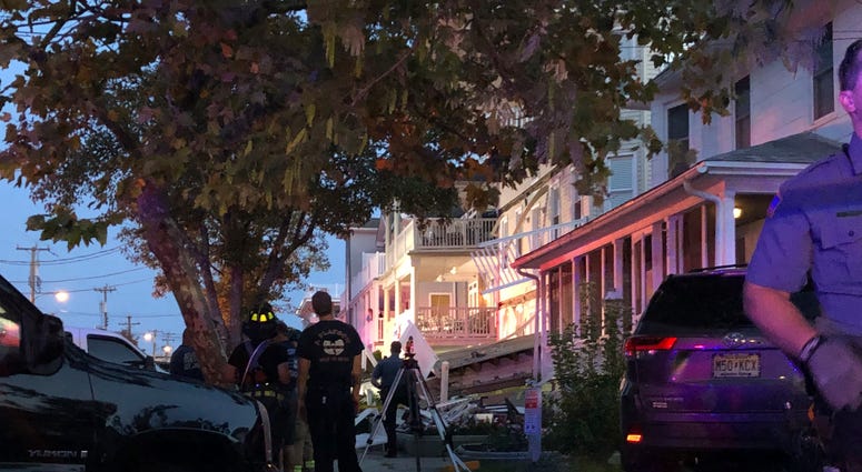 Jersey Shore deck collapse Jersey Shore deck collapse