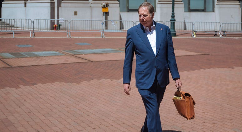 Geoffrey S. Berman, United States attorney for the Southern District of New York, arrives to his office in New York on Saturday, June 20, 2020. Geoffrey Berman