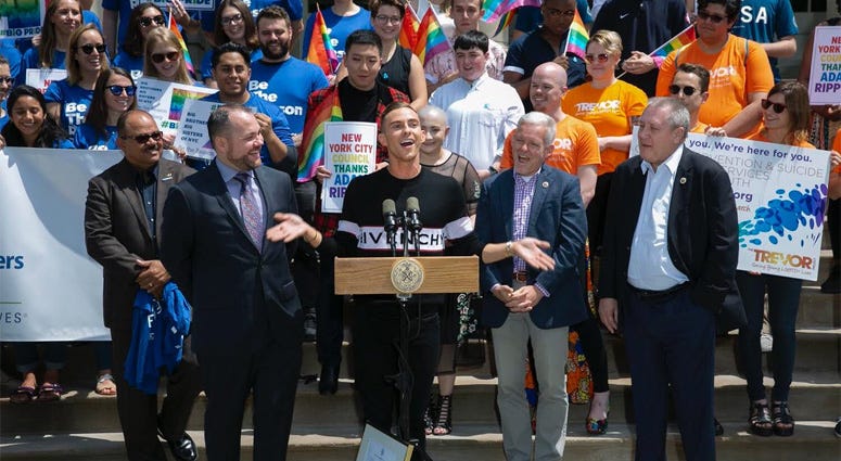 Adam Rippon Honored By City Council Adam Rippon Honored By City Council