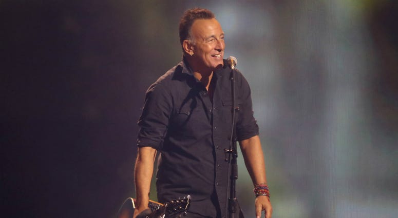 Bruce Springsteen performs during the closing ceremony of the Invictus Games 2017 Bruce Springsteen performs during the closing ceremony of the Invictus Games 2017