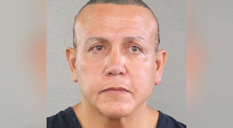 Mail-bomb suspect Cesar Sayoc in an Oct. 26, 2018 mugshot. Cesar Sayoc