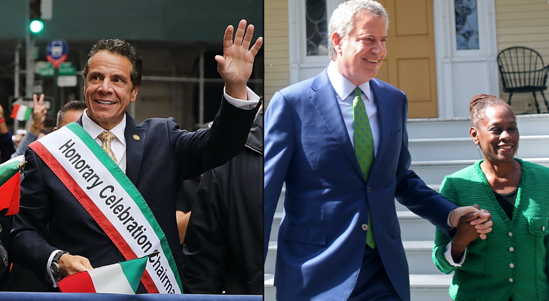 Cuomo de Blasio Cuomo de Blasio