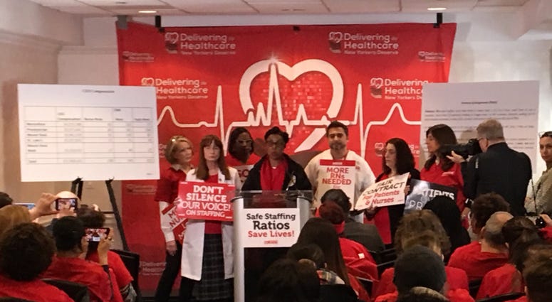 New York City Nurses Authorize Strike New York City Nurses Authorize Strike