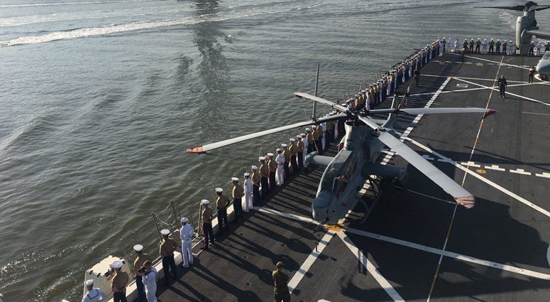 On board the USS New York on May 22, 2019. Fleet Week 2019
