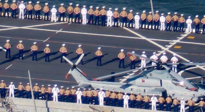 On board the USS New York on May 22, 2019. Fleet Week 2019