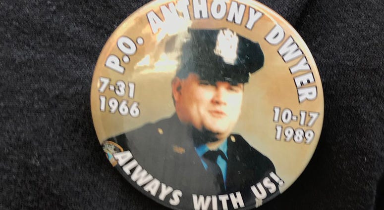 A pin featuring Anthony Dwyer. Anthony Dwyer