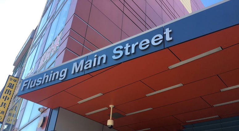 The newly revamped Flushing-Main Street station Flushing LIRR Station