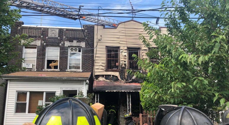 Queens house fire Queens house fire