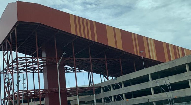 This iconic, ugly structure at the Meadowlands will finally be getting a paint job Meadowlands Ski Slope