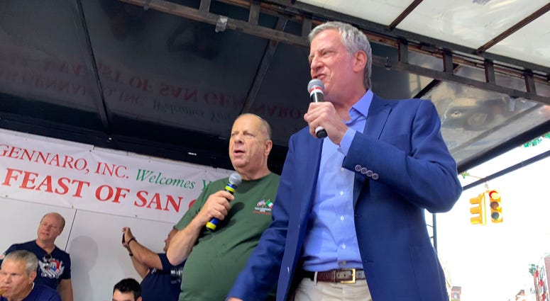Mayor de Blasio Mayor de Blasio