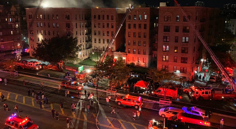 Bronx fire Bronx fire