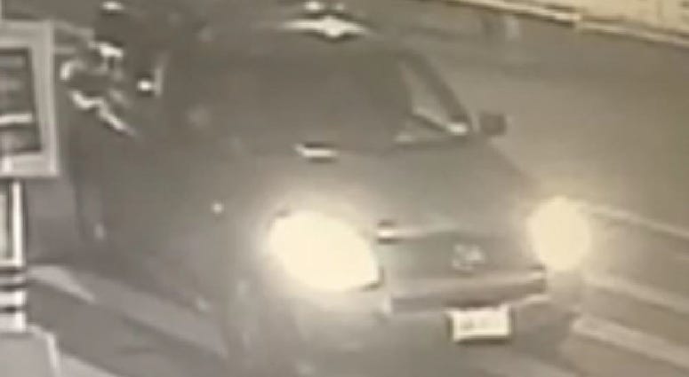 A blue Toyota Rav 4 wanted in connection to an attempted luring in Brooklyn Candy Luring Car
