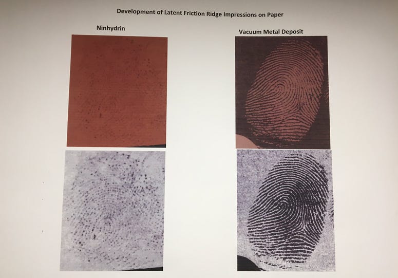 Westchester Police Fingerprint Machine