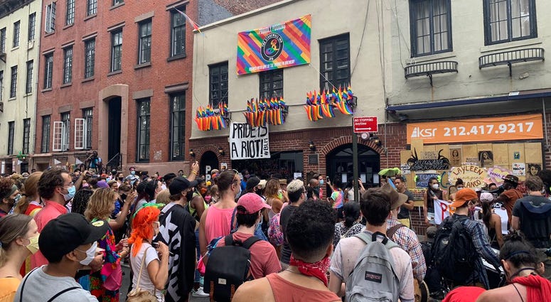 The Stonewall Inn on Saturday. The Stonewall Inn