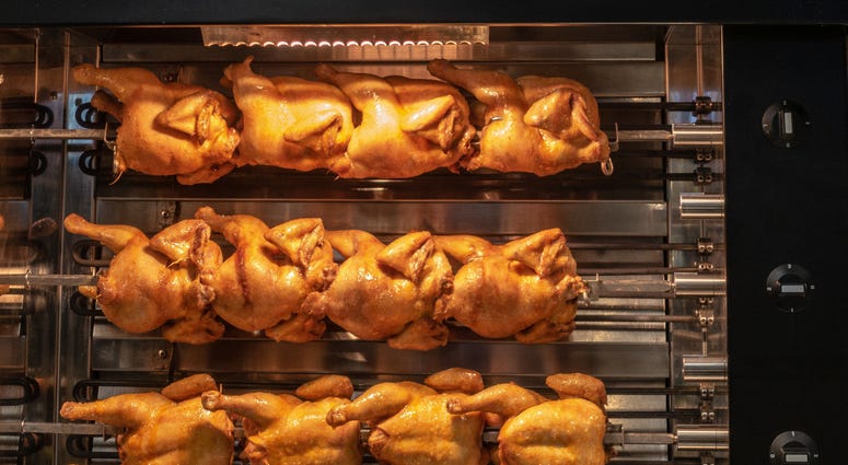Rotisserie chicken Rotisserie chicken