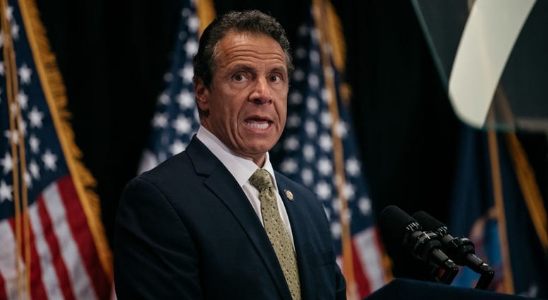 Gov. Andrew Cuomo delivers a speech at Fordham Law School in Manhattan on July 18, 2019. Gov. Andrew Cuomo