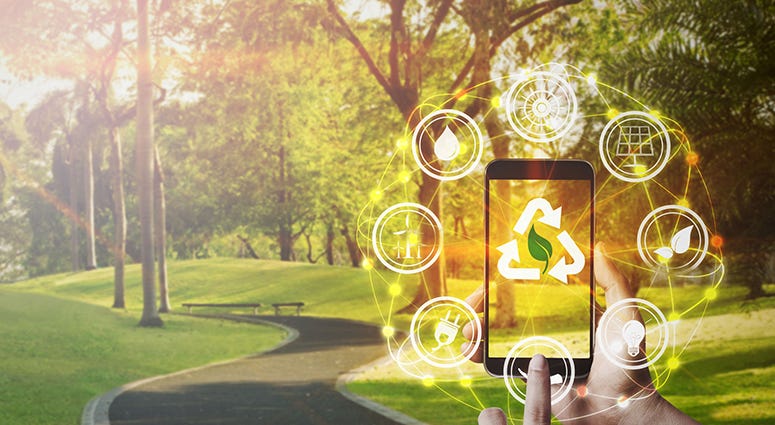 Eco friendly smartphone apps