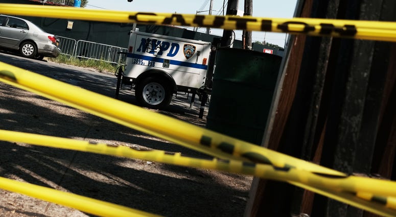 NYPD police crime scene NYPD police crime scene