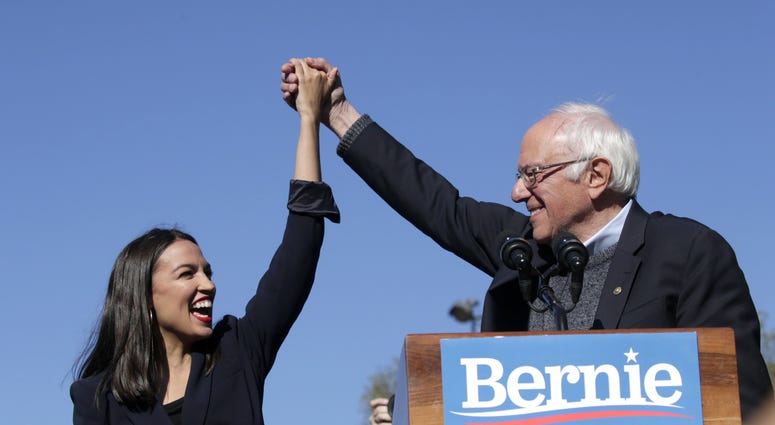 Sanders AOC Sanders AOC