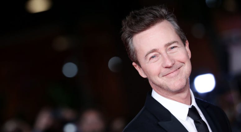 Edward Norton attends the "Motherless Brooklyn" red carpet during the 14th Rome Film Festival on October 17, 2019 in Rome, Italy. Edward Norton