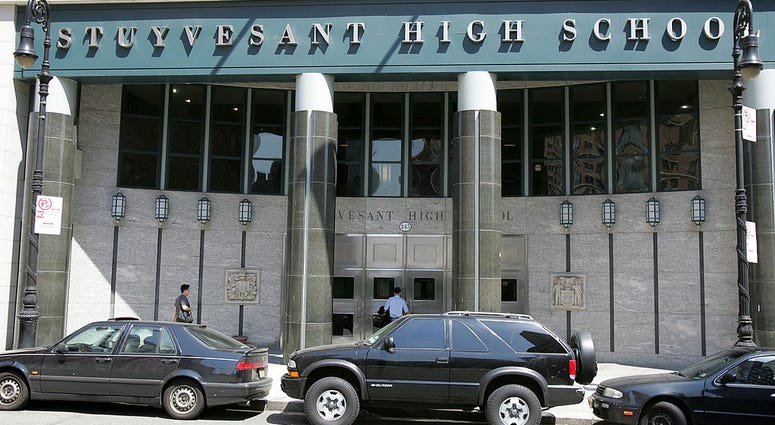 Stuyvesant High School in April 18, 2005. Stuyvesant High School